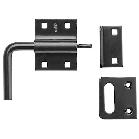 Homepage Slide Bolt Door & Gate Latches; Black HO418798